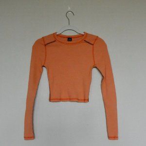 Wild Fable Long Sleeve Crop Top Small